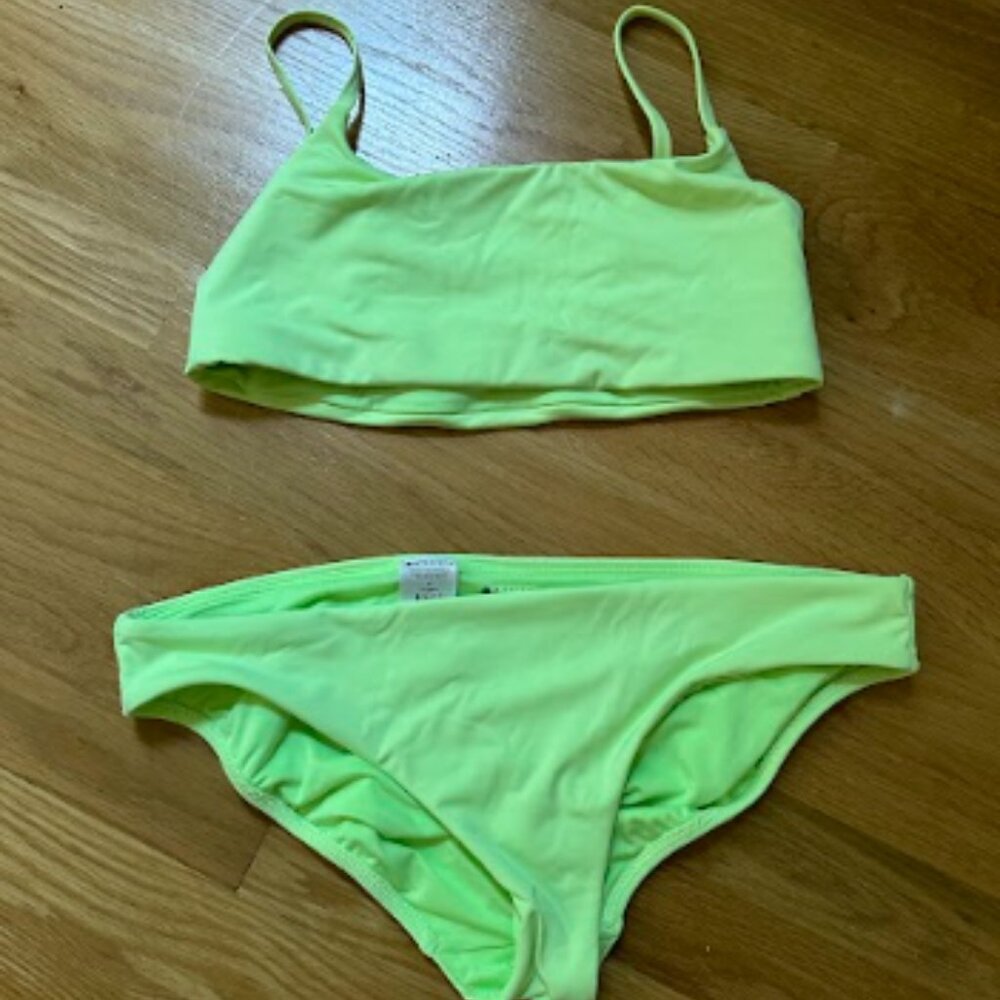 Athleta Green Bikini Set